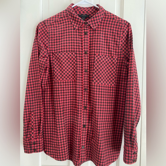 J Crew flannel shirt - Picture 2 of 6